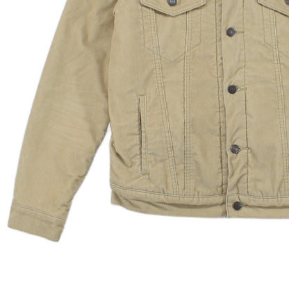 Mens Sherpa Corduroy Jacket Lined Trucker
