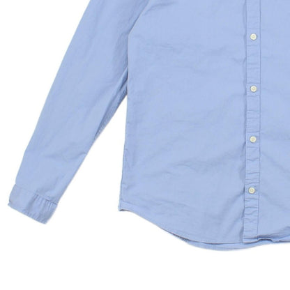 Mens Shirt Stretch Long Sleeve Slim Fit