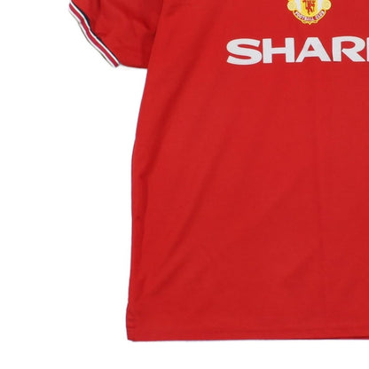 Mens Manchester United Football Shirt Retro Remake