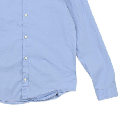 Mens Shirt Stretch Long Sleeve Slim Fit