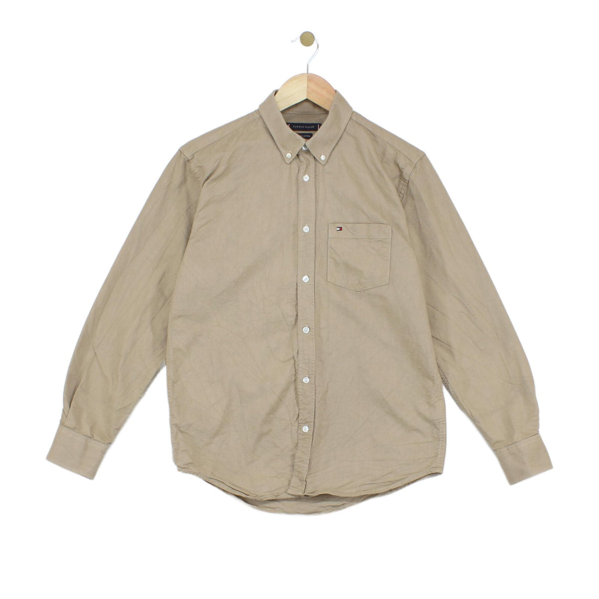 Mens Oxford Shirt Long Sleeve Classic Button Up