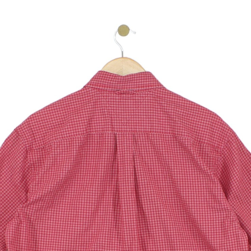 Mens Plaid Shirt  Casual Short Sleeve