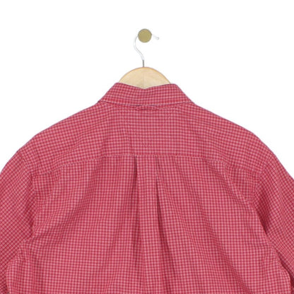 Mens Plaid Shirt  Casual Short Sleeve