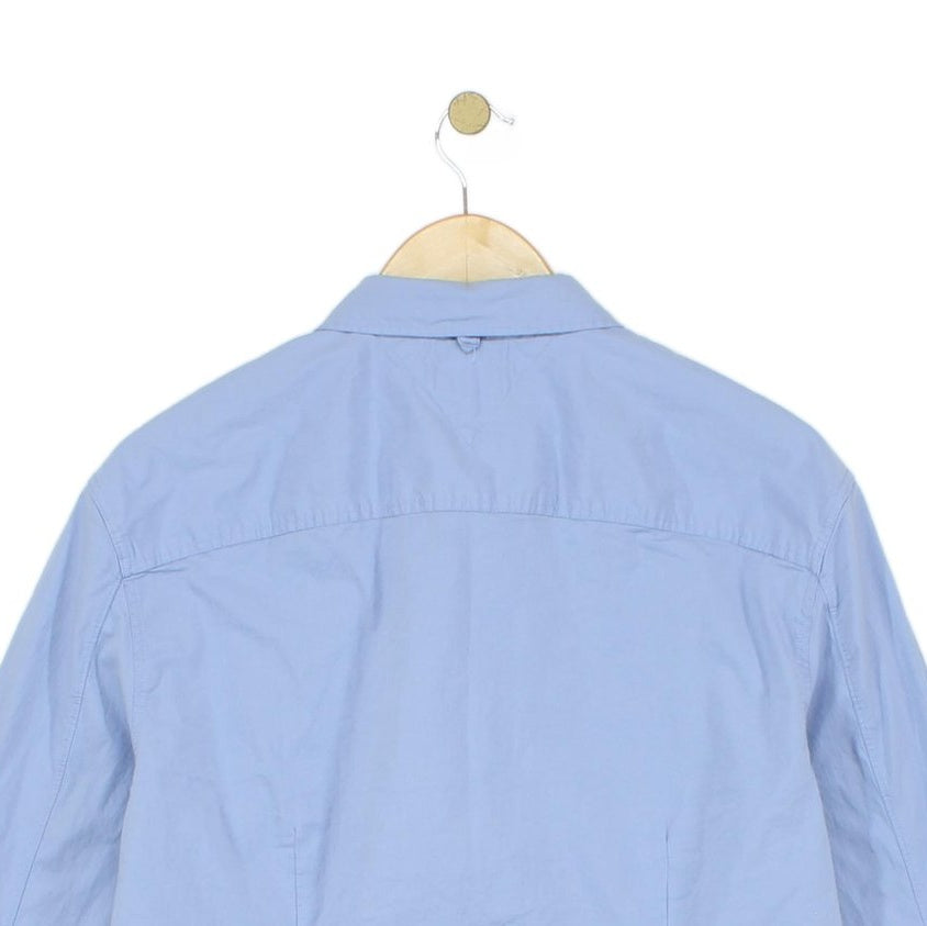 Mens Shirt Stretch Long Sleeve Slim Fit