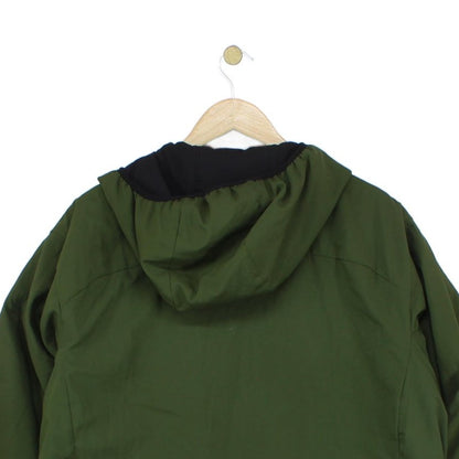 Mens Quilted Jacket Insulated Hooded Full Zip Outdoor