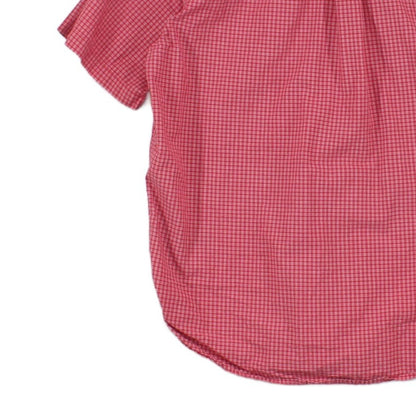 Mens Plaid Shirt  Casual Short Sleeve
