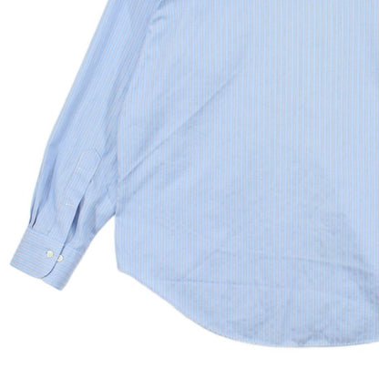 Mens Striped Shirt Long Sleeve Button Up