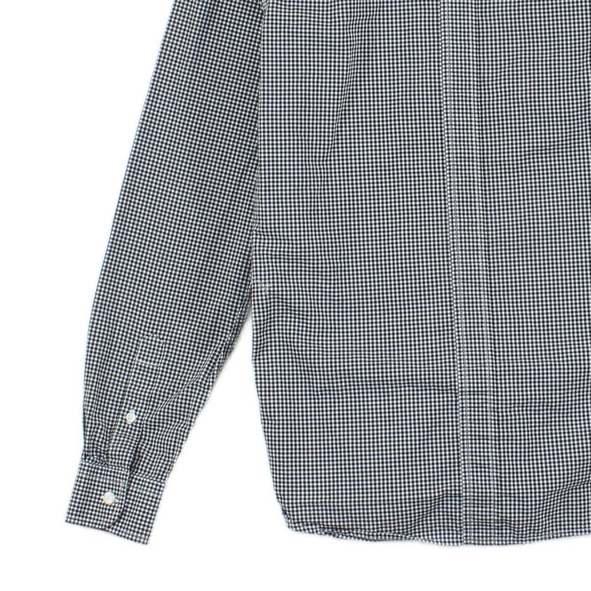 Mens Check Shirt Long Sleeve Button Up