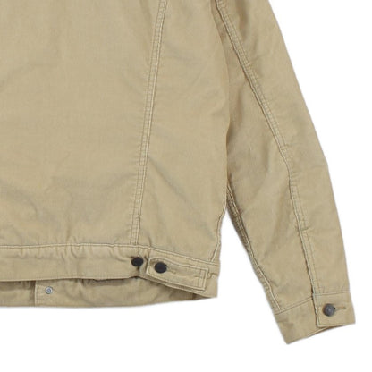 Mens Sherpa Corduroy Jacket Lined Trucker
