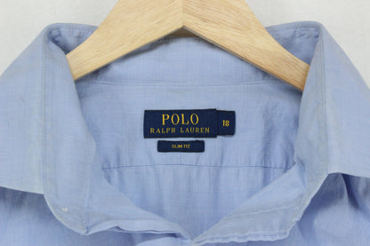 Mens Check Shirt Slim Fit Long Sleeve