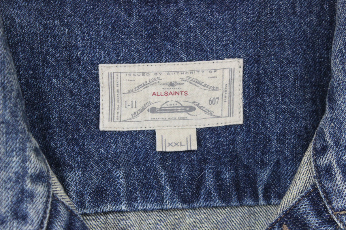 Mens Denim Jacket Cotton