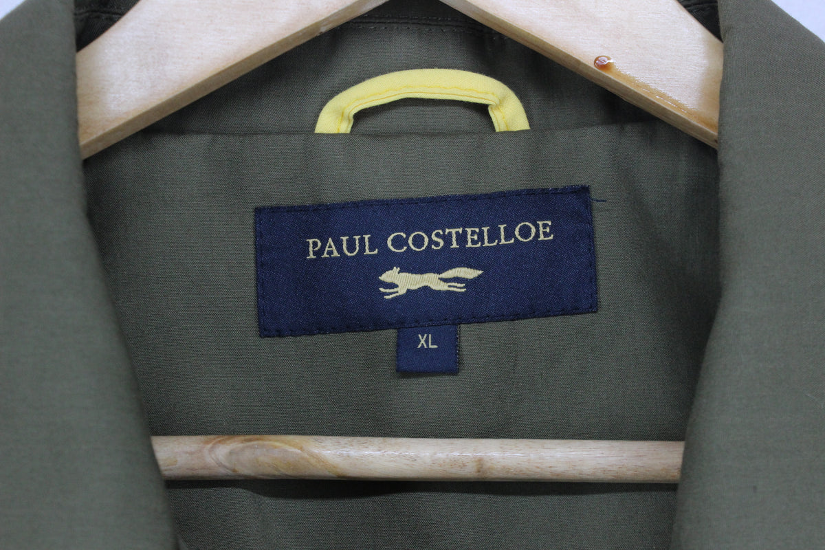 Mens Mac Overcoat Classic Collar Lightweight