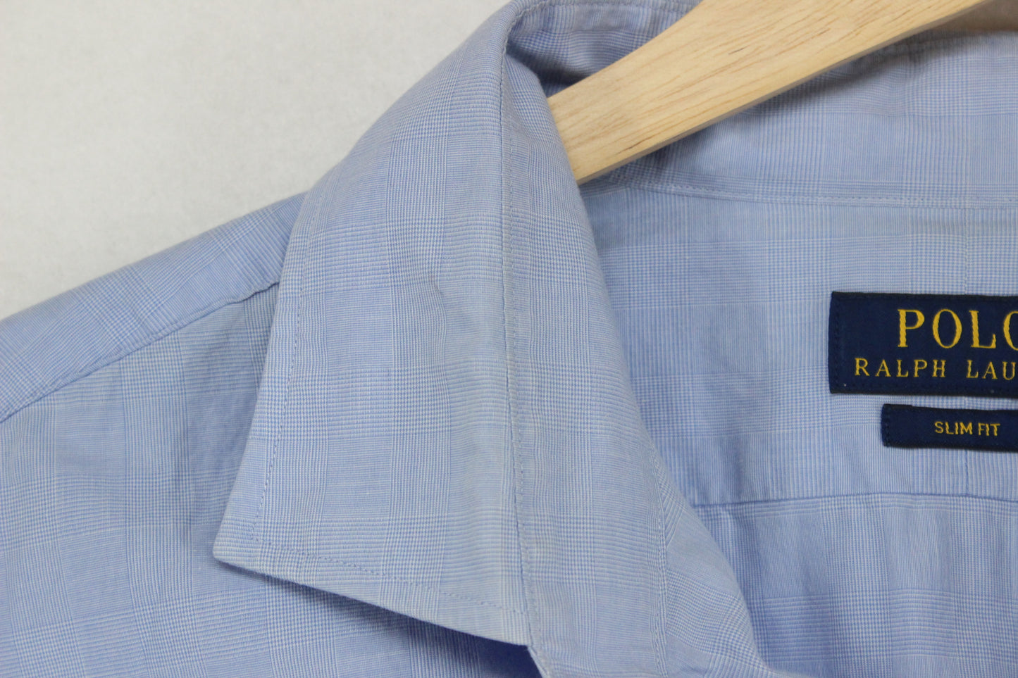 Mens Check Shirt Slim Fit Long Sleeve