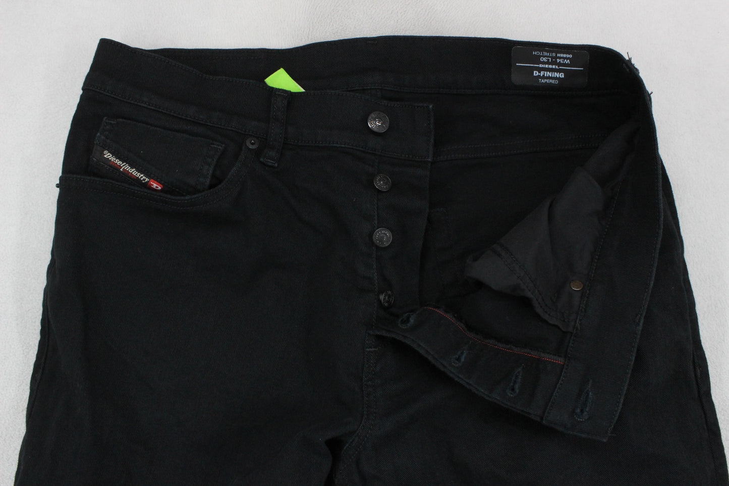 Mens D-Fining Jeans Tapered Denim Classic Stretch