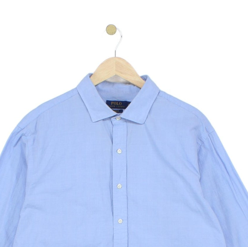 Mens Check Shirt Slim Fit Long Sleeve