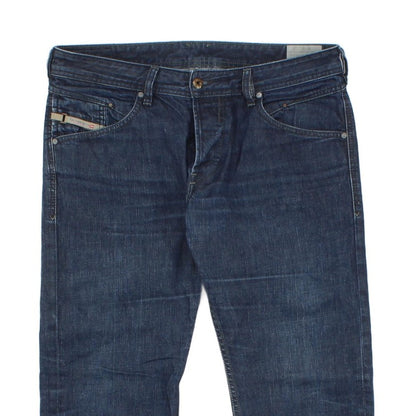 Mens Belther Jeans Slim Tapered Denim