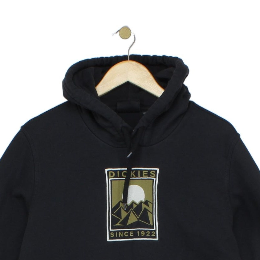 Mens Hoodie Embroidered Drawstring Cotton