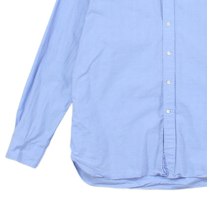 Mens Check Shirt Slim Fit Long Sleeve