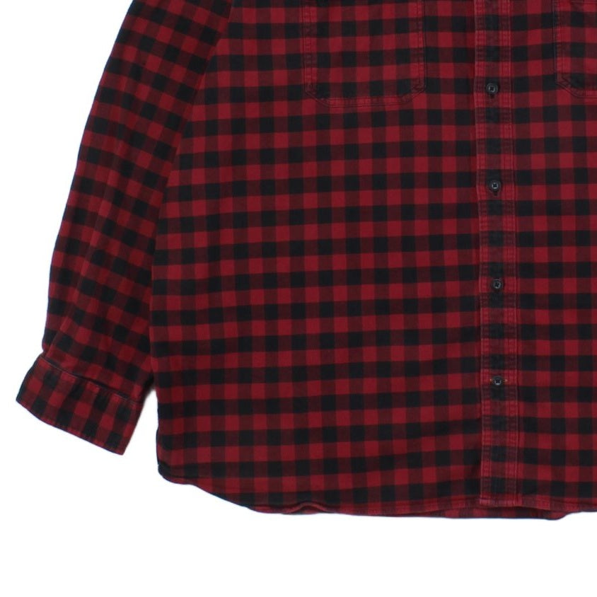 Mens Plaid Shirt Flannel Relaxed