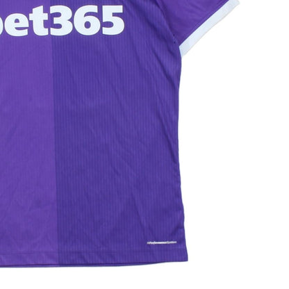 Mens Stoke City Football Shirt #40 Mills Away Jersey