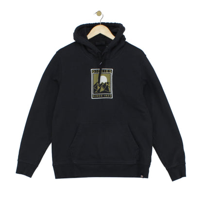 Mens Hoodie Embroidered Drawstring Cotton