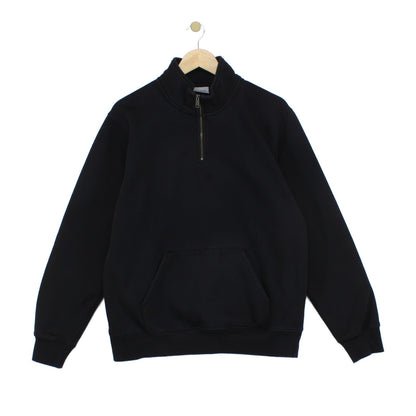 Mens 1/4 Zip Sweatshirt Pullover Workwear