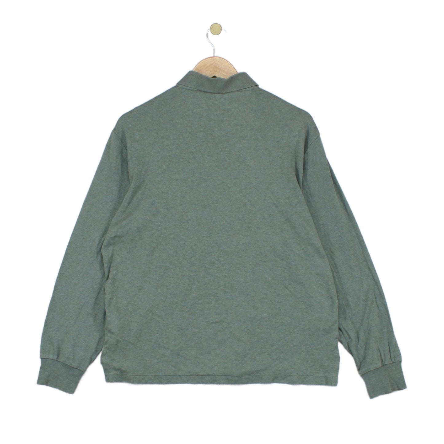 Mens Polo Shirt Stretch Custom Slim Fit Long Sleeve