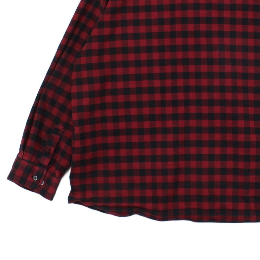 Mens Plaid Shirt Flannel Relaxed