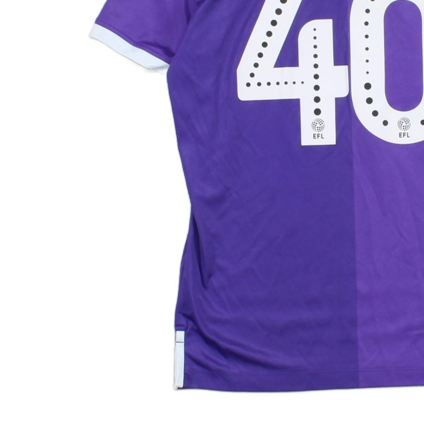 Mens Stoke City Football Shirt #40 Mills Away Jersey