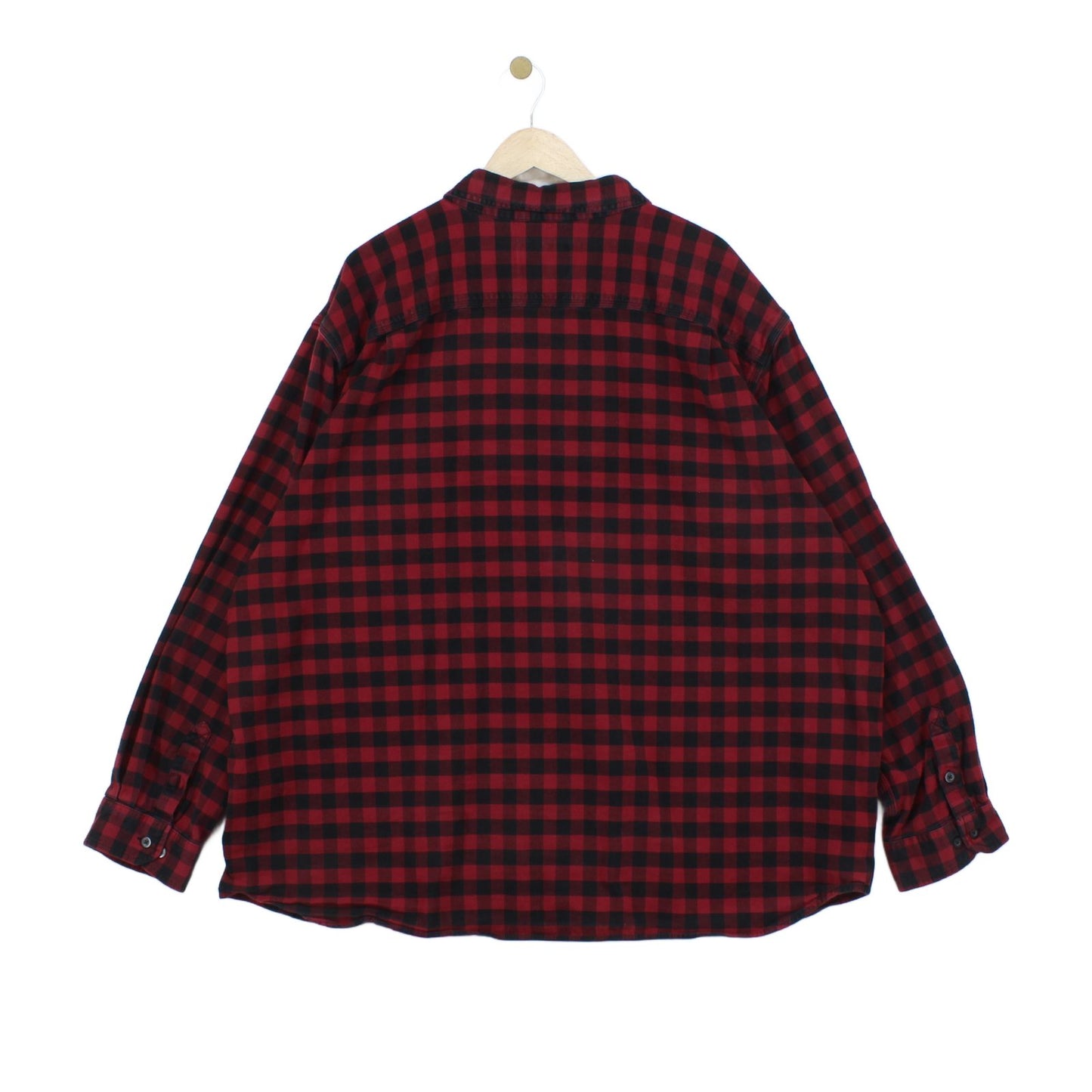 Mens Plaid Shirt Flannel Relaxed