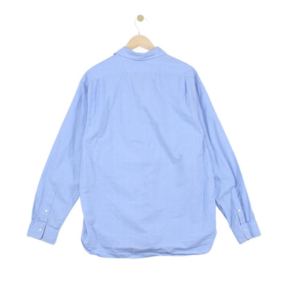 Mens Check Shirt Slim Fit Long Sleeve