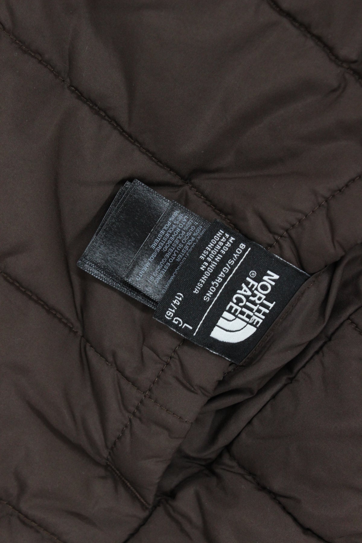 Boys Quilted Jacket Hooded Full Zip Reversible
