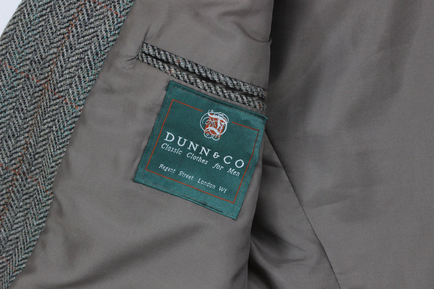 Mens Tweed Blazer Uk Made Wool Blend