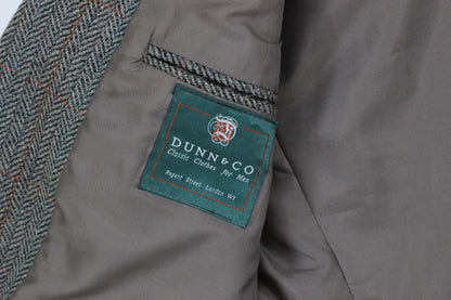 Mens Tweed Blazer Uk Made Wool Blend
