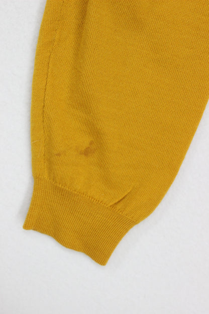 Mens Fine Knit Jumper Wool Crew Neck