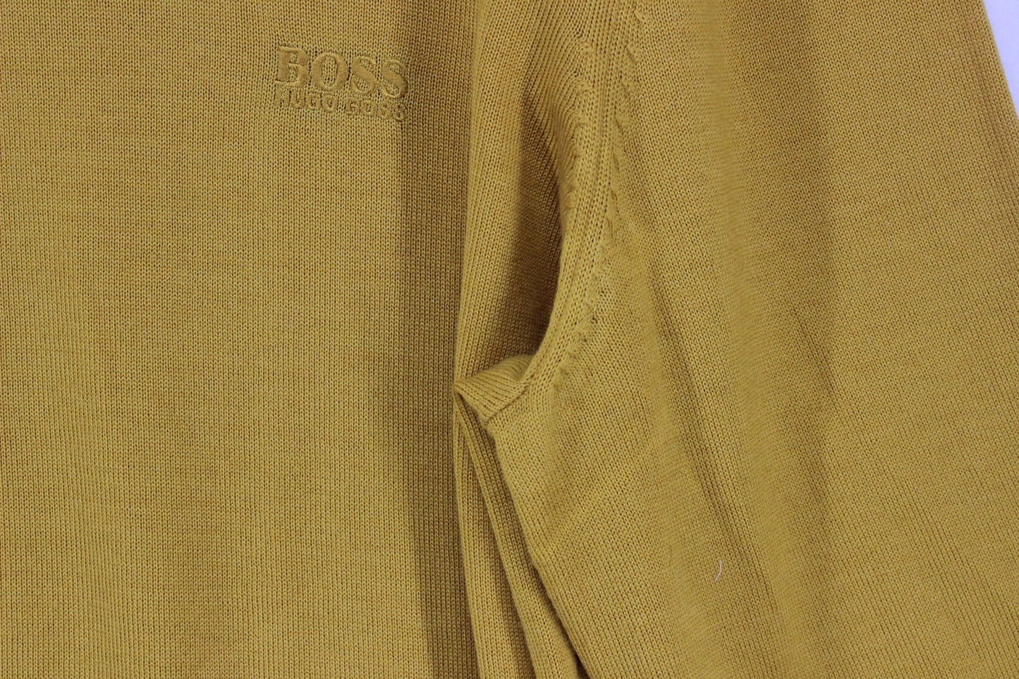 Mens Fine Knit Jumper Wool Crew Neck