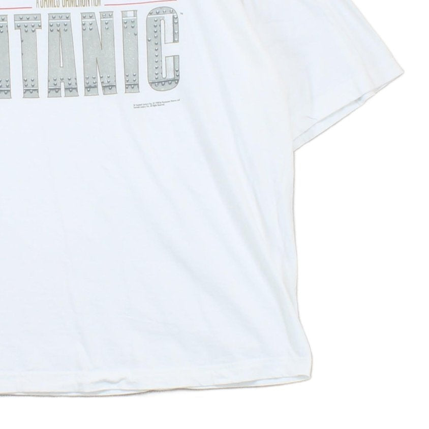 Mens Titanic T-Shirt 1998  Graphic