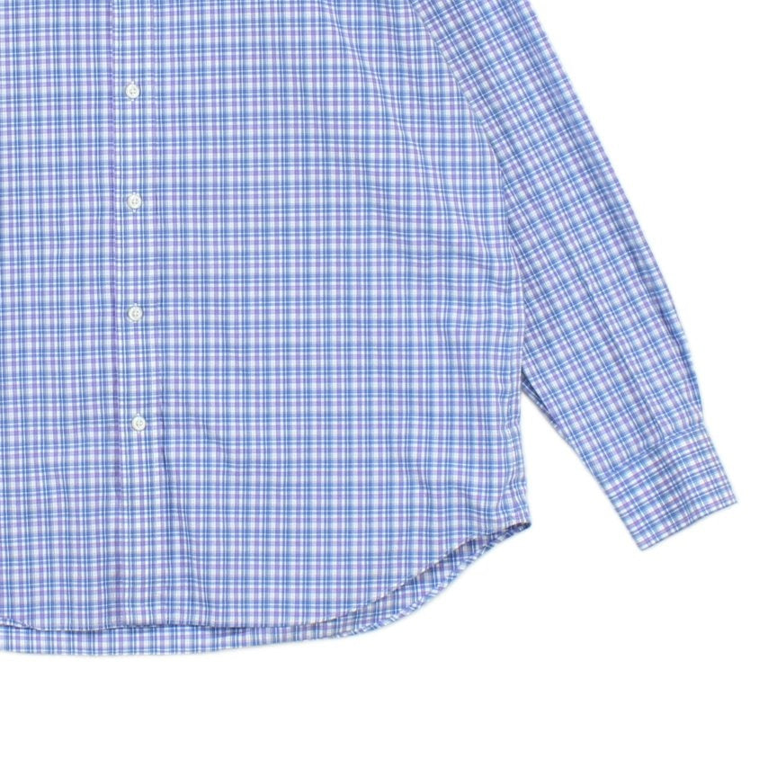 Mens Check Shirt Long Sleeve Non Iron