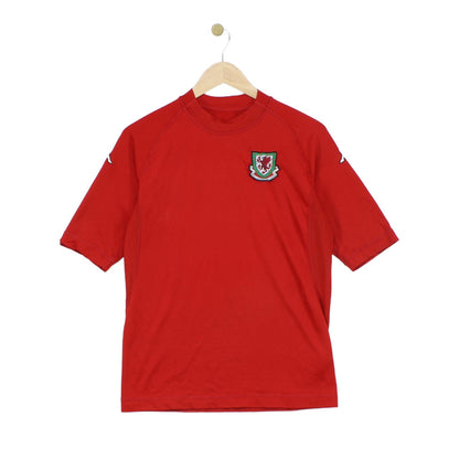 Mens Wales 2004 Football Shirt Home Jersey Stretch
