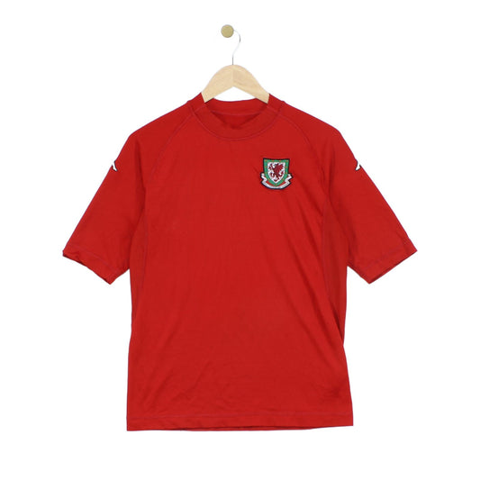 Mens Wales 2004 Football Shirt Home Jersey Stretch
