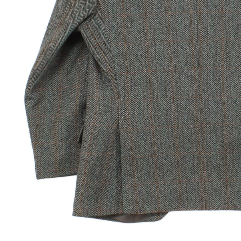 Mens Tweed Blazer Uk Made Wool Blend