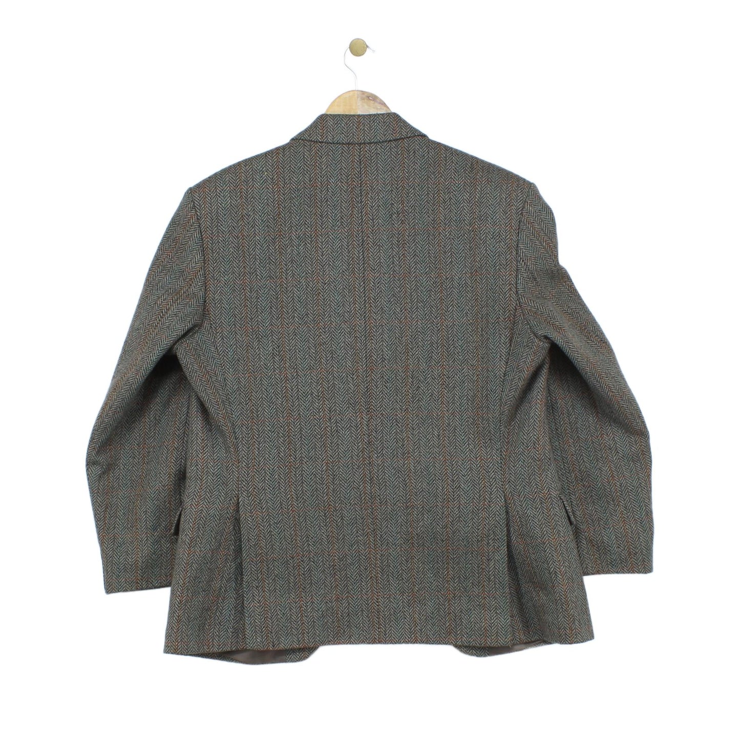 Mens Tweed Blazer Uk Made Wool Blend