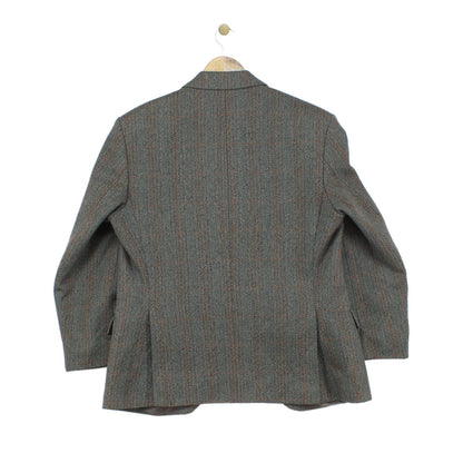 Mens Tweed Blazer Uk Made Wool Blend
