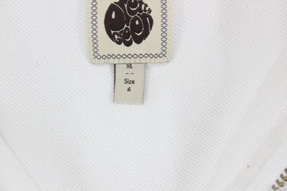 Mens Striped Polo Shirt Made In Portugal 1/4 Zip