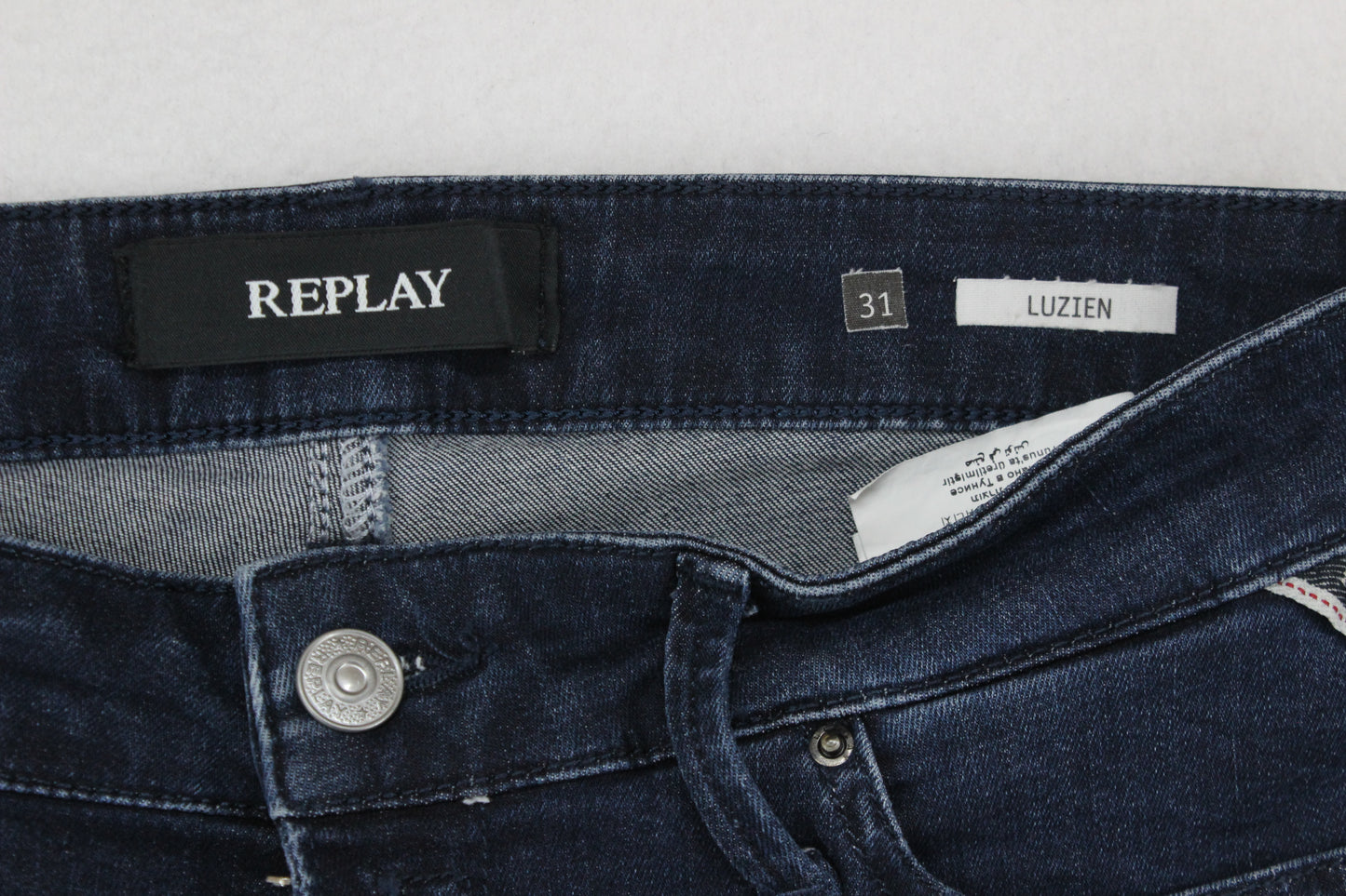 Womens Luzien Jeans Stretch Skinny Fit Denim