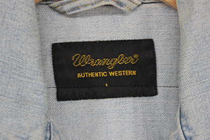 Mens Denim Jacket Motorcycle Reworked Cotton