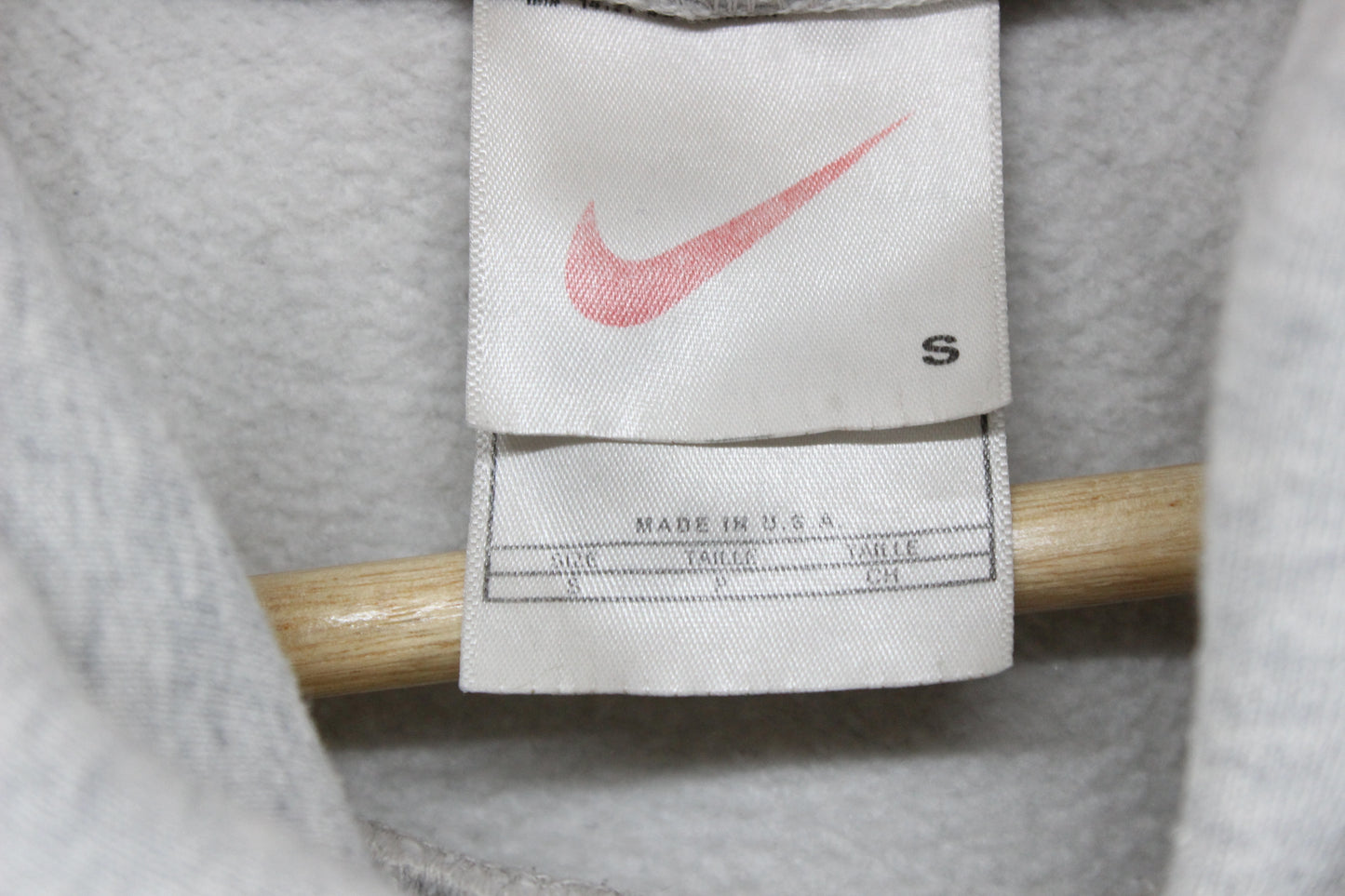 Mens Centre Swoosh Hoodie Usa Made Streetwear