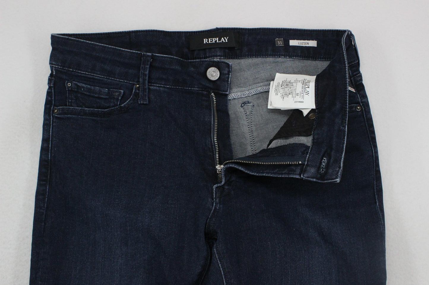 Womens Luzien Jeans Stretch Skinny Fit Denim