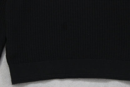 Mens Ribbed Jumper Crew Neck