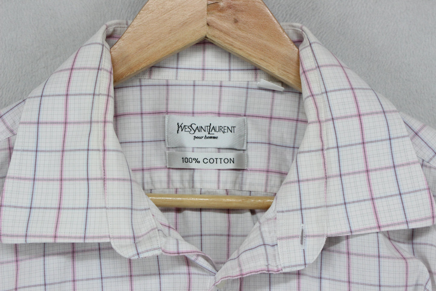 Mens Check Shirt Long Sleeve